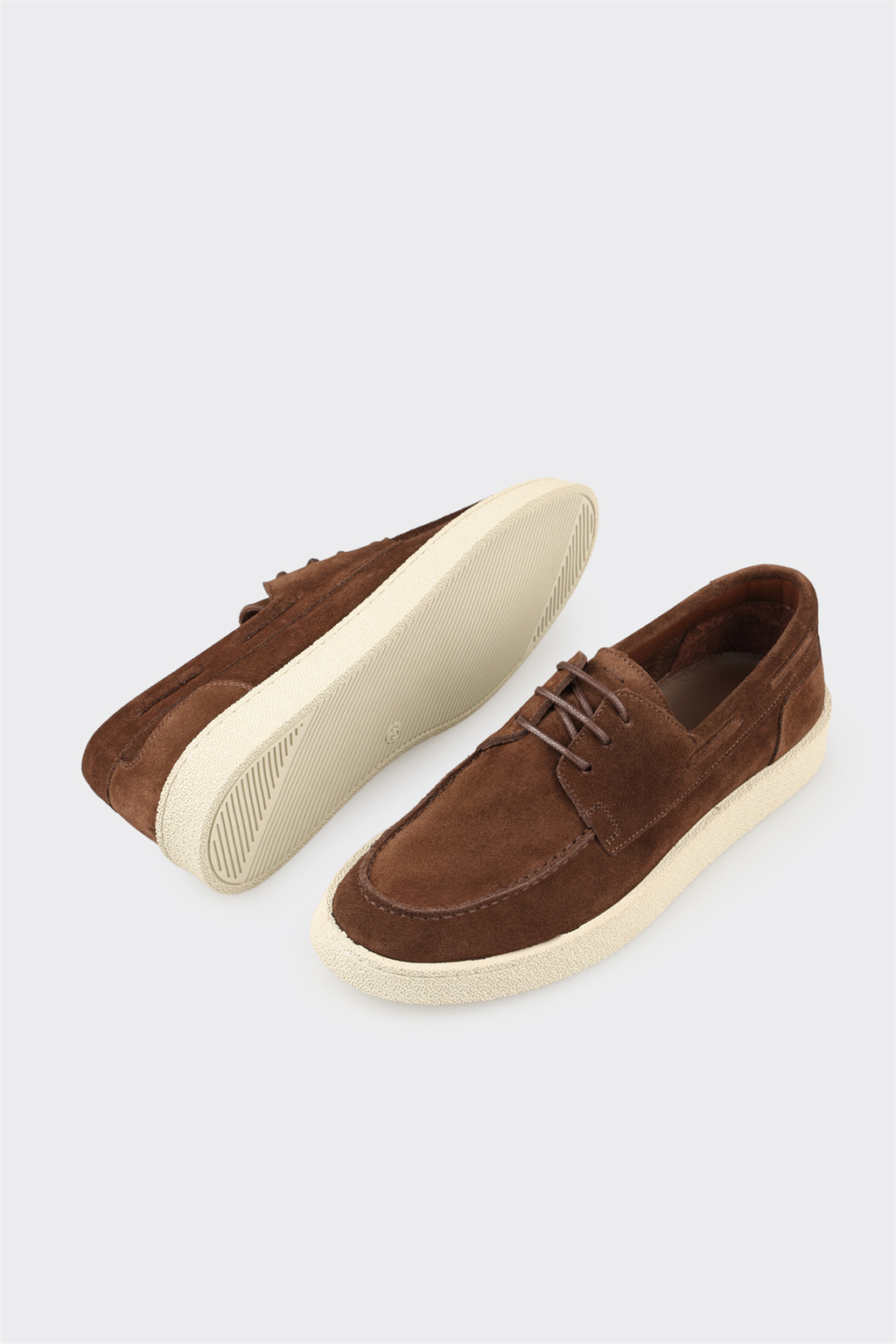 Brown Leather Men's Casual Shoe