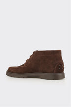 Brown Leather Men's Casual Boot
