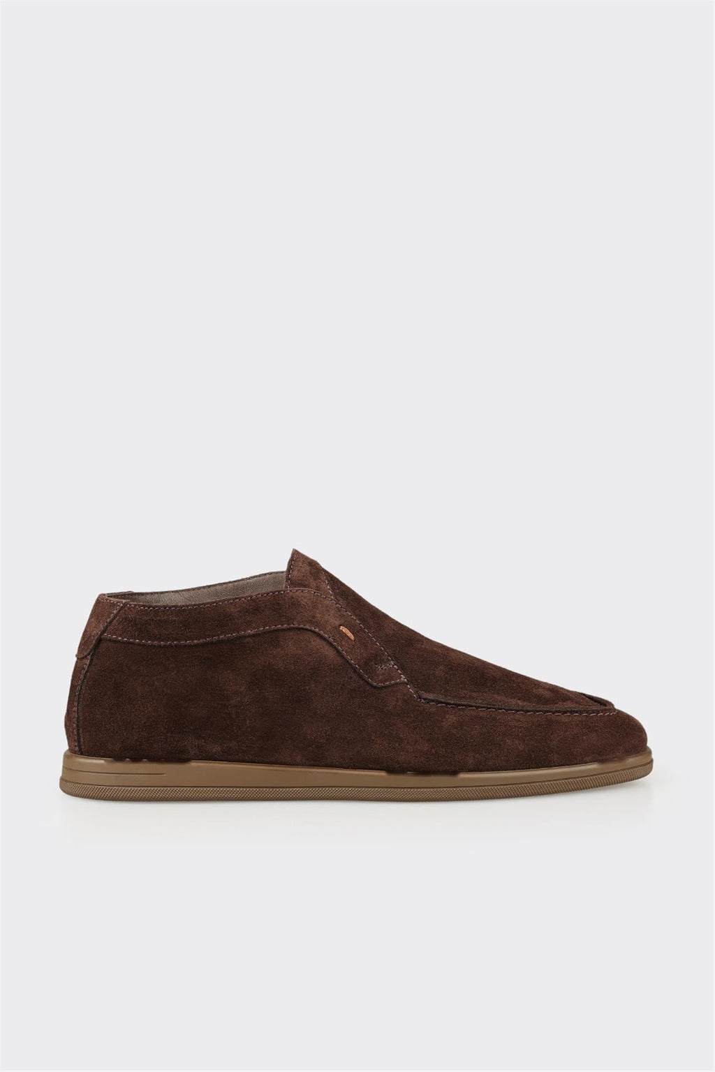Brown Leather Men's Casual Boot