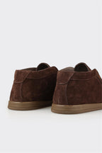 Brown Leather Men's Casual Boot