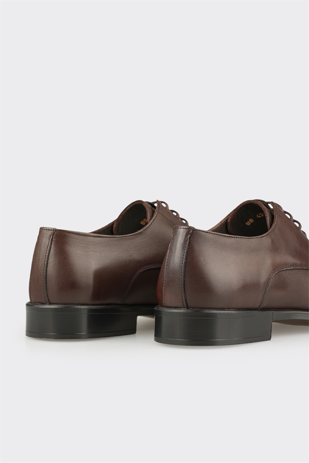 Brown Leather Men's Classic Shoe