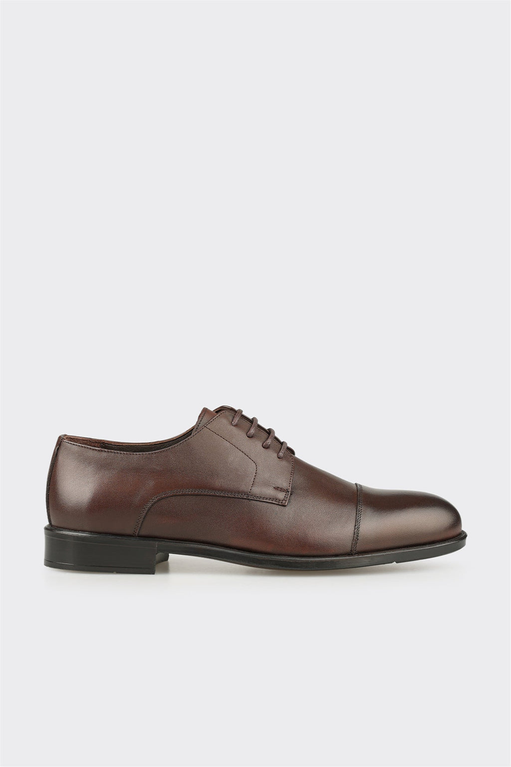 Brown Leather Men's Classic Shoe