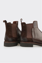 Brown Leather Men's Classic Boot
