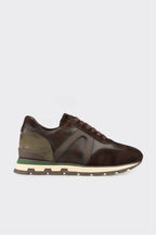 Brown Leather Men's Sneaker