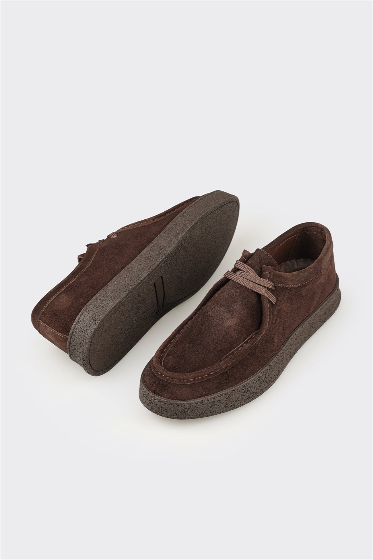 Brown Leather Men's Sneaker