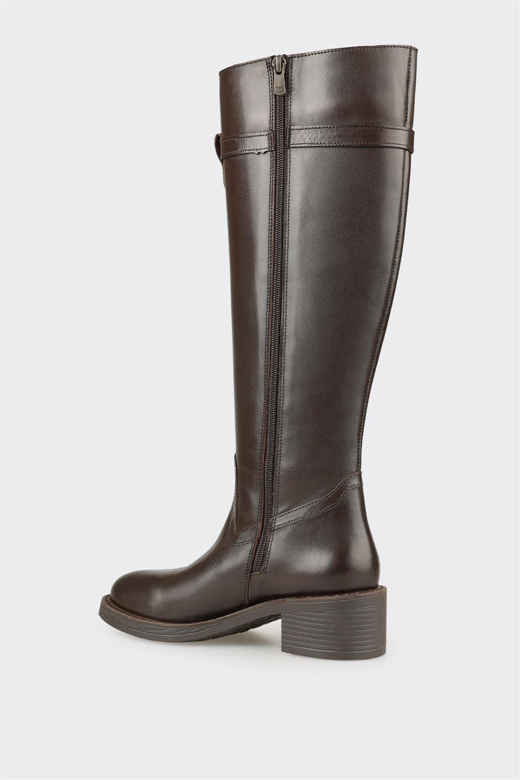 Brown Leather Women's Tall Boot