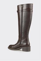 Brown Leather Women's Tall Boot