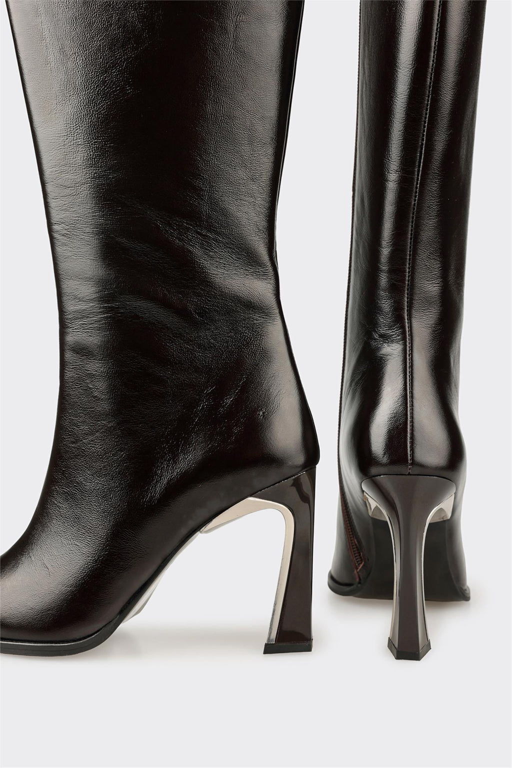Brown Leather Women's Tall Boot
