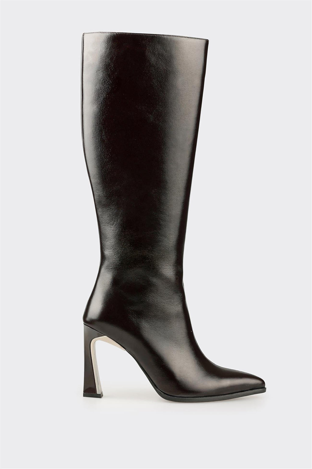 Brown Leather Women's Tall Boot