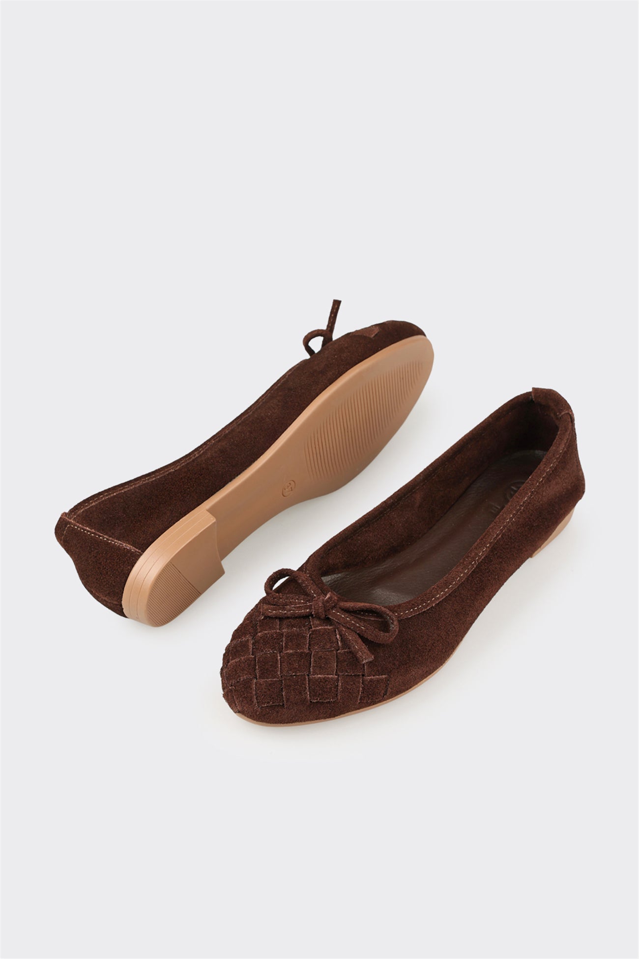 Brown Leather Women's Casual Shoe