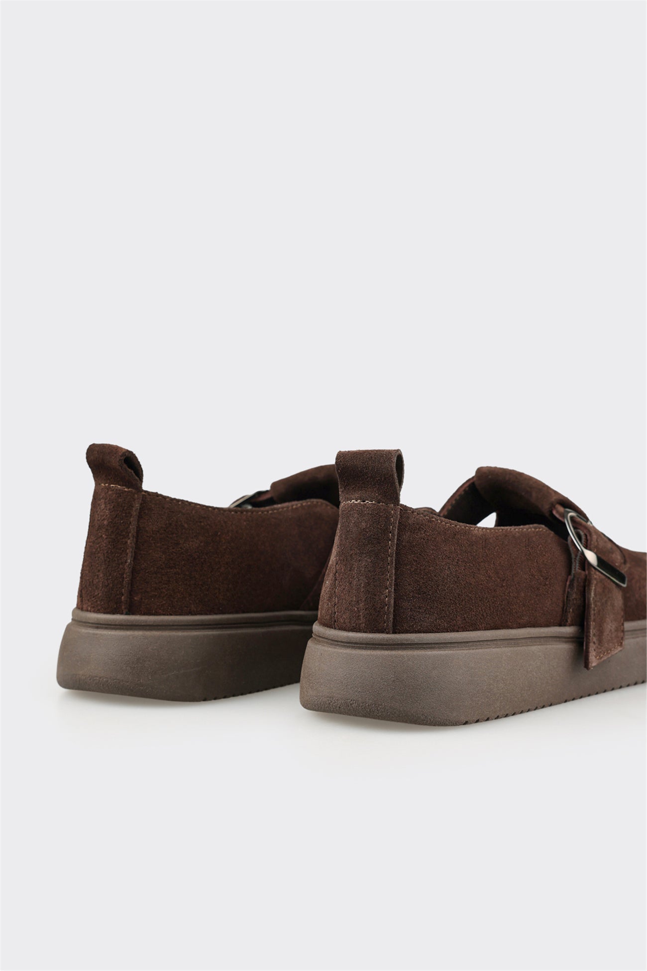 Brown Leather Women's Casual Shoe