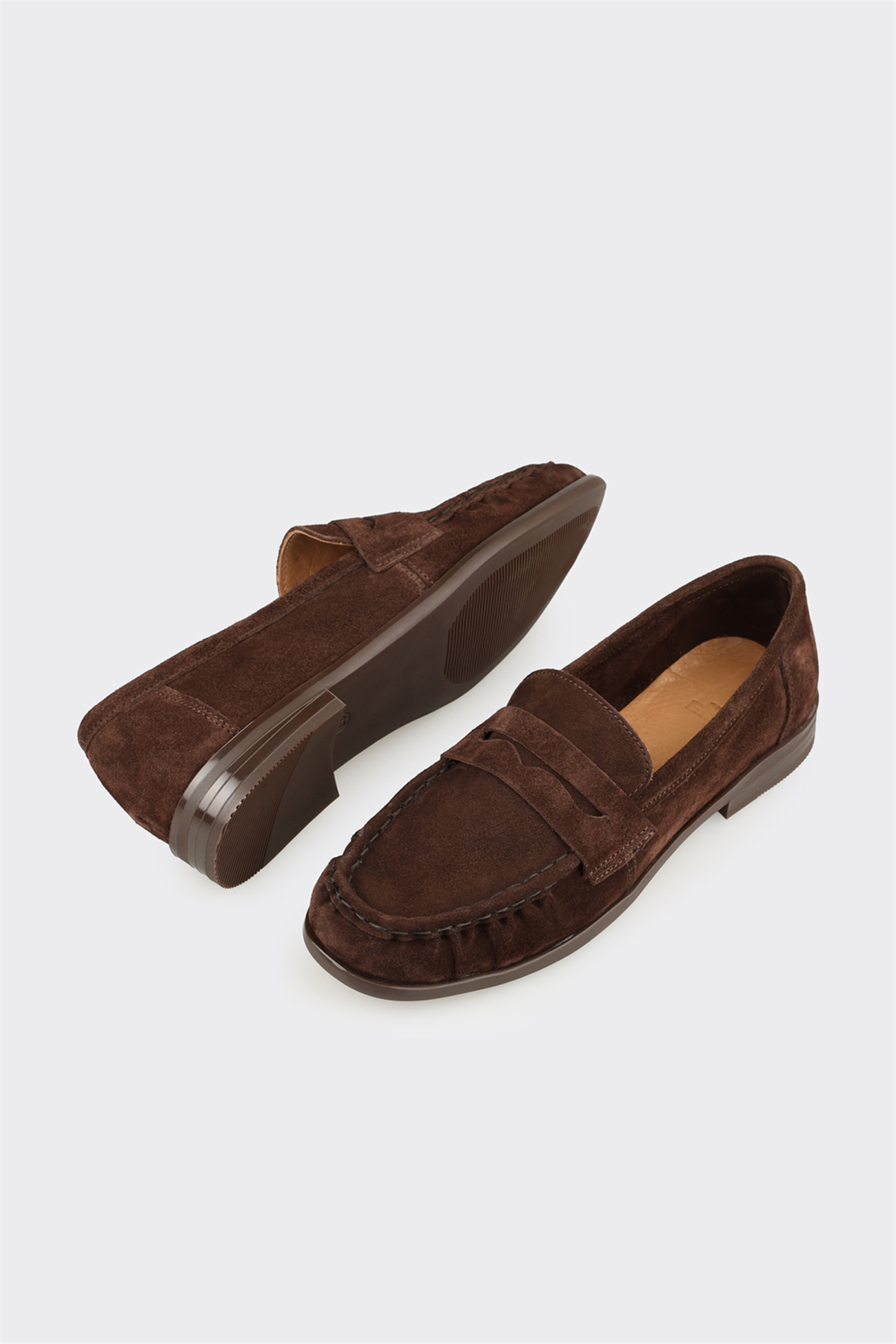 Brown Leather Women's Casual Shoe