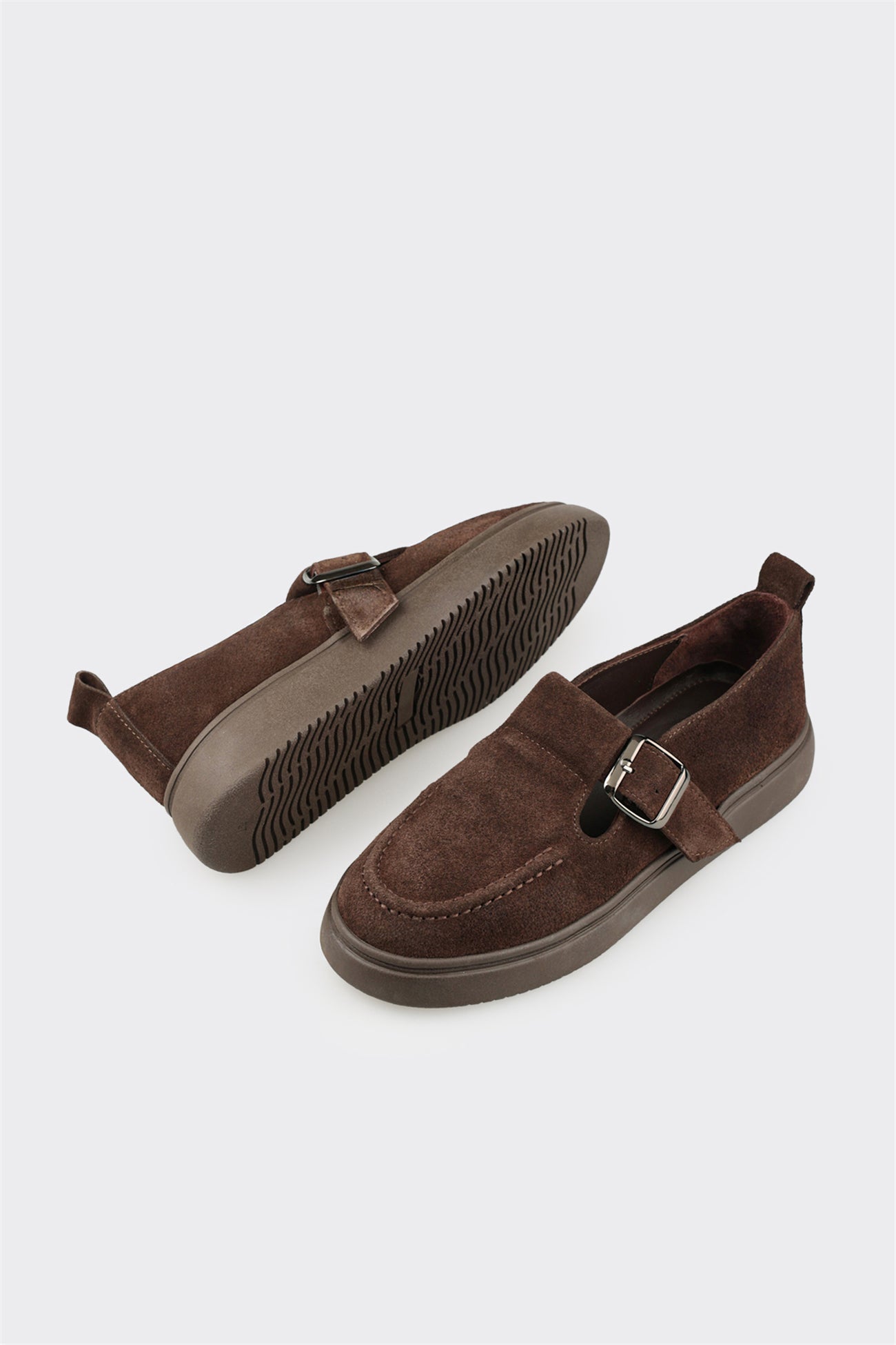 Brown Leather Women's Casual Shoe