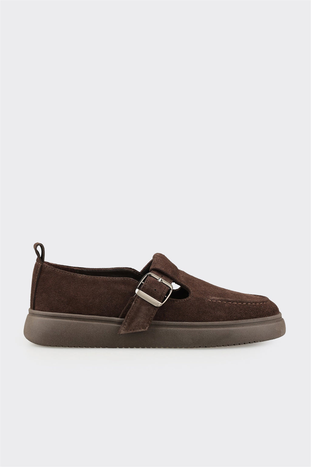 Brown Leather Women's Casual Shoe