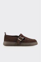 Brown Leather Women's Casual Shoe