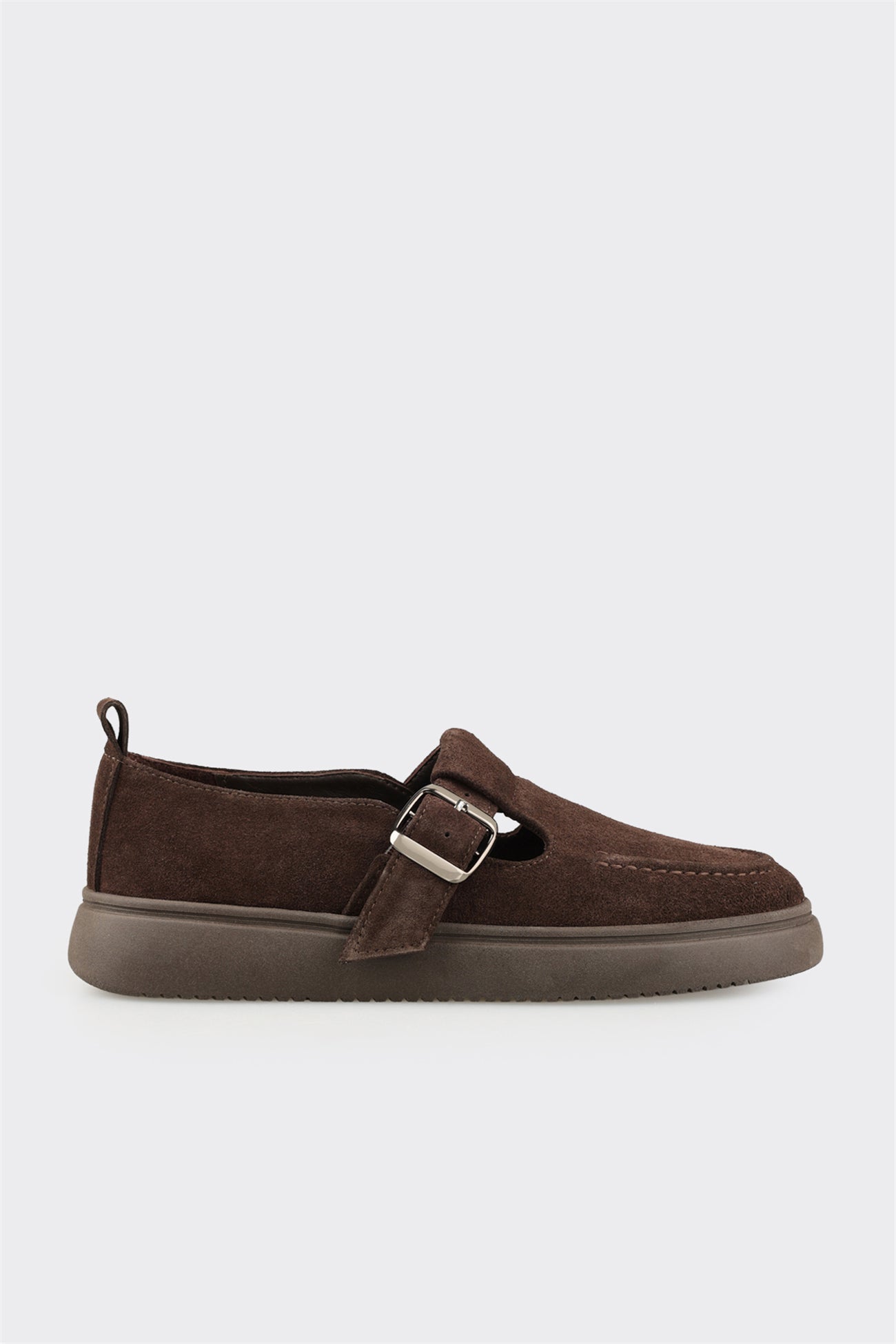 Brown Leather Women's Casual Shoe