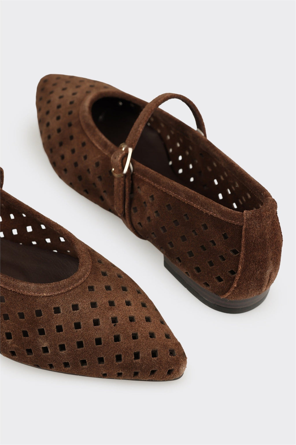 Brown Leather Women's Casual Shoe