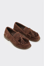 Brown Leather Women's Casual Shoe