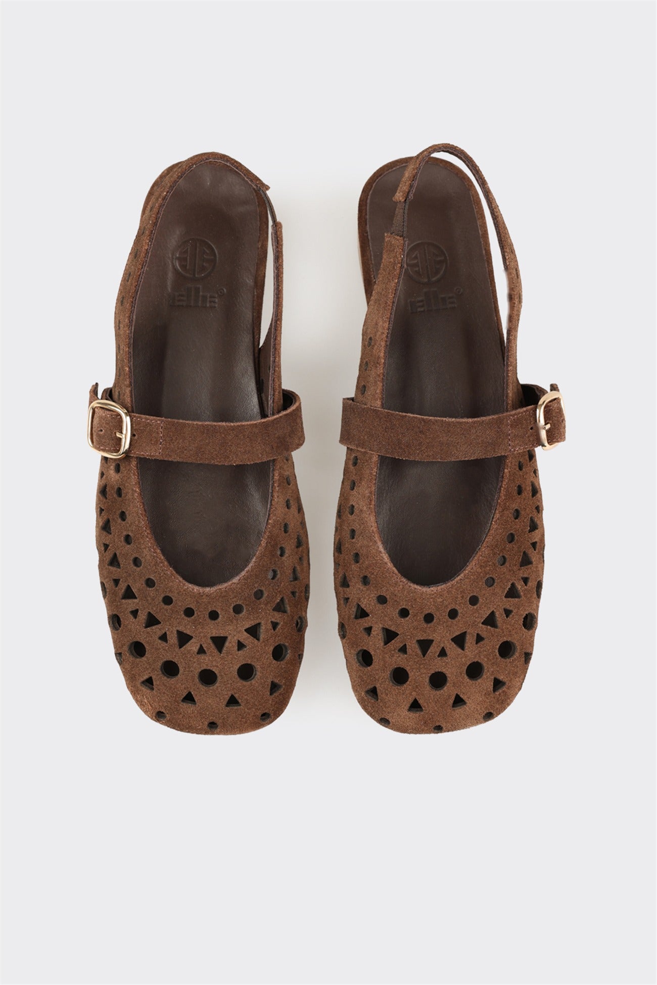 Brown Leather Women's Casual Shoe