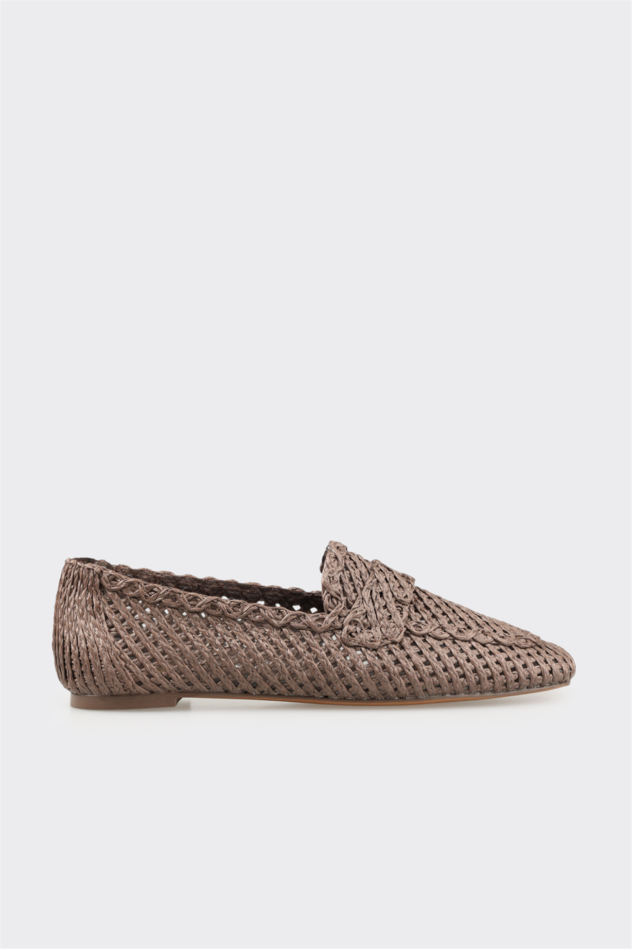 Brown Leather Women's Casual Shoe