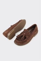 Brown Leather Women's Casual Shoe