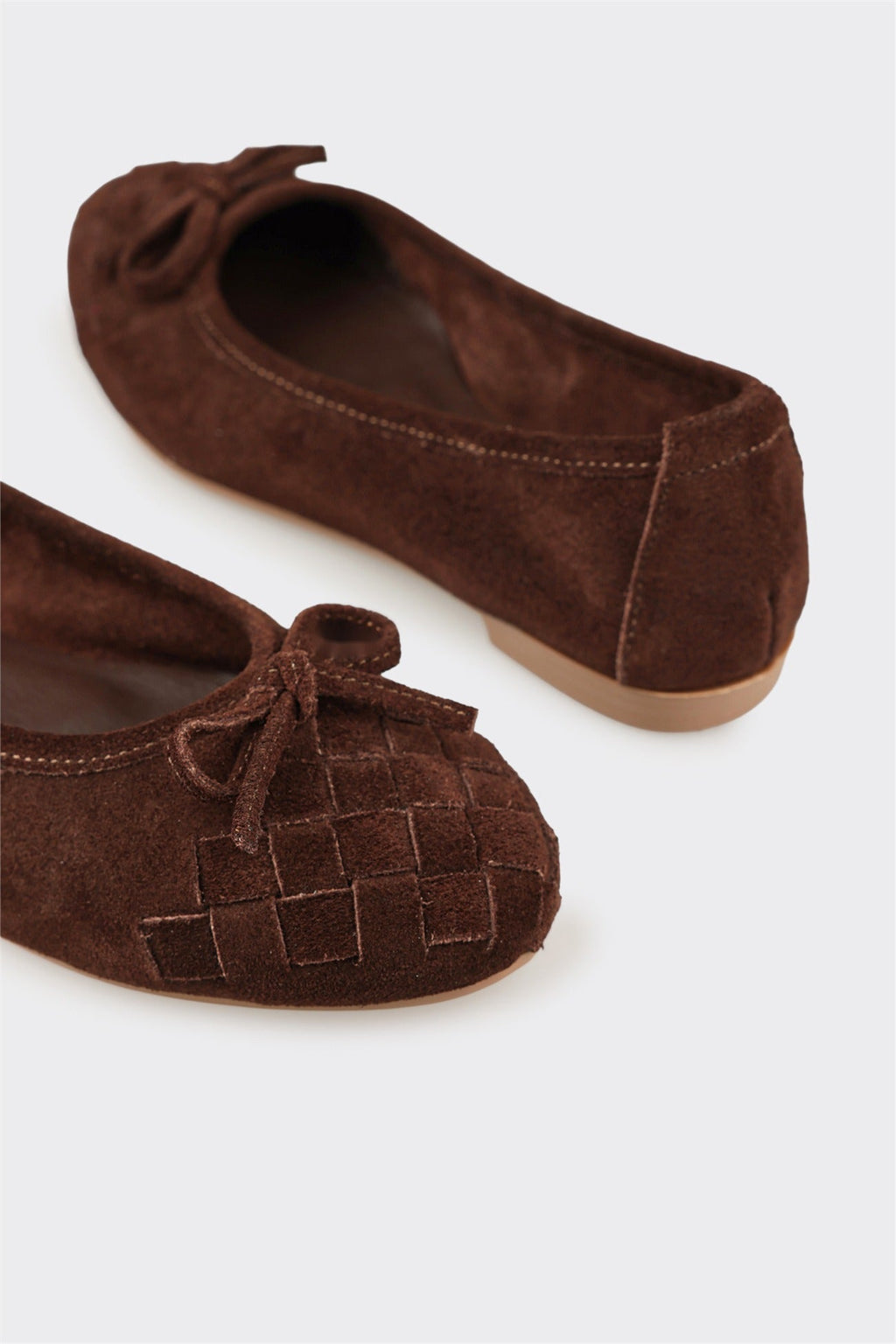 Brown Leather Women's Casual Shoe