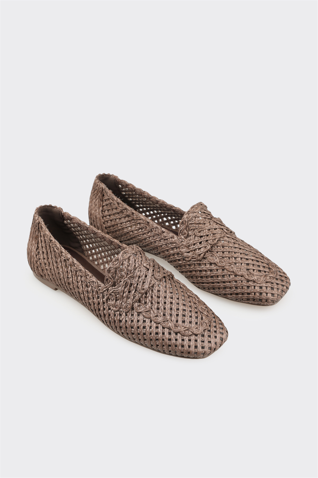 Brown Leather Women's Casual Shoe