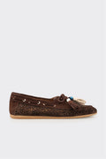 Brown Leather Women's Casual Shoe