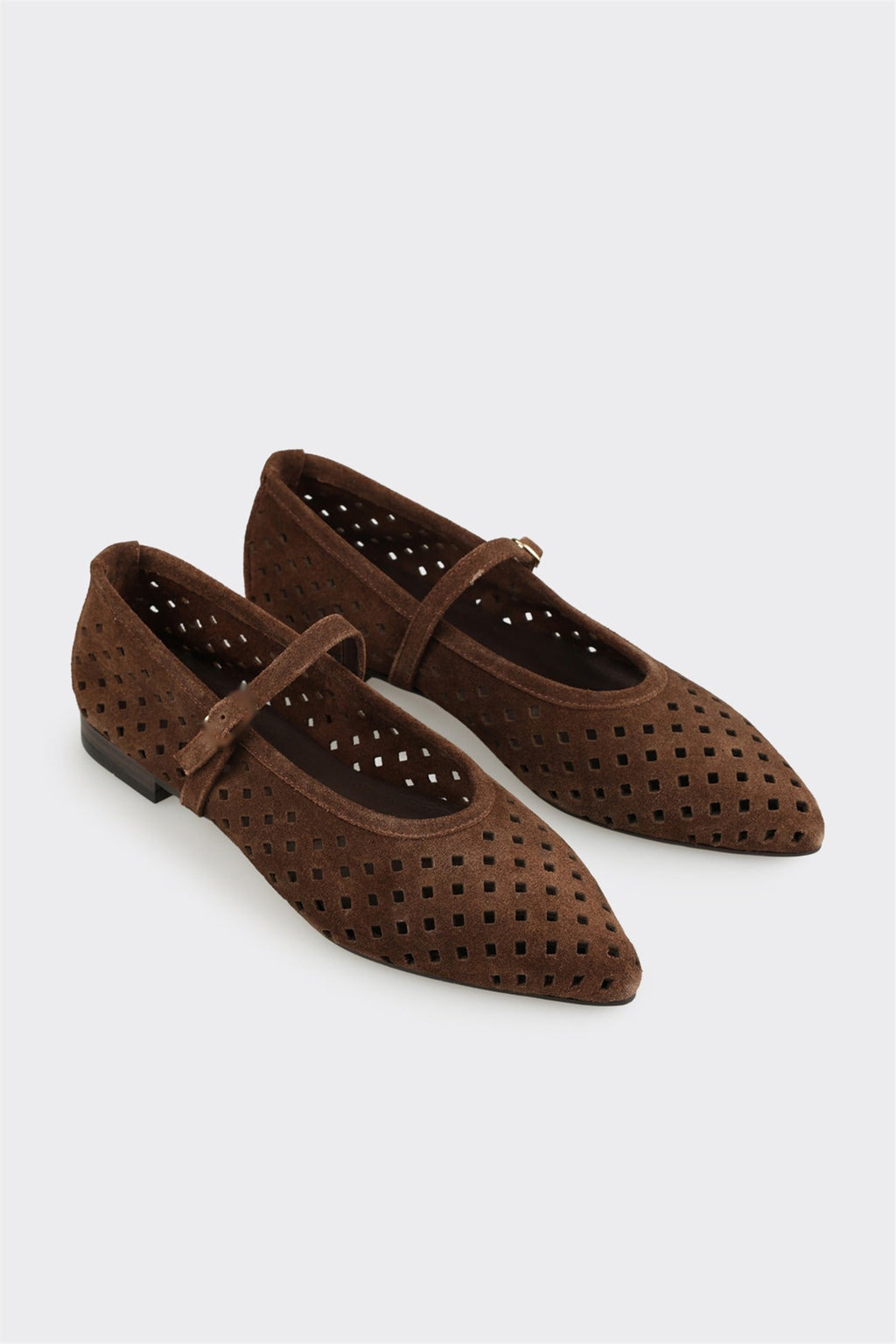 Brown Leather Women's Casual Shoe