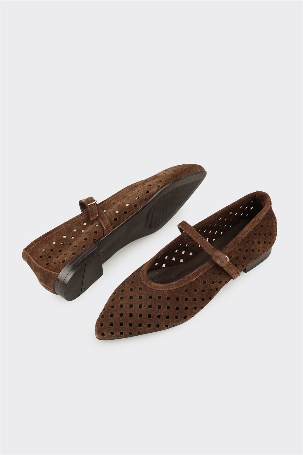Brown Leather Women's Casual Shoe