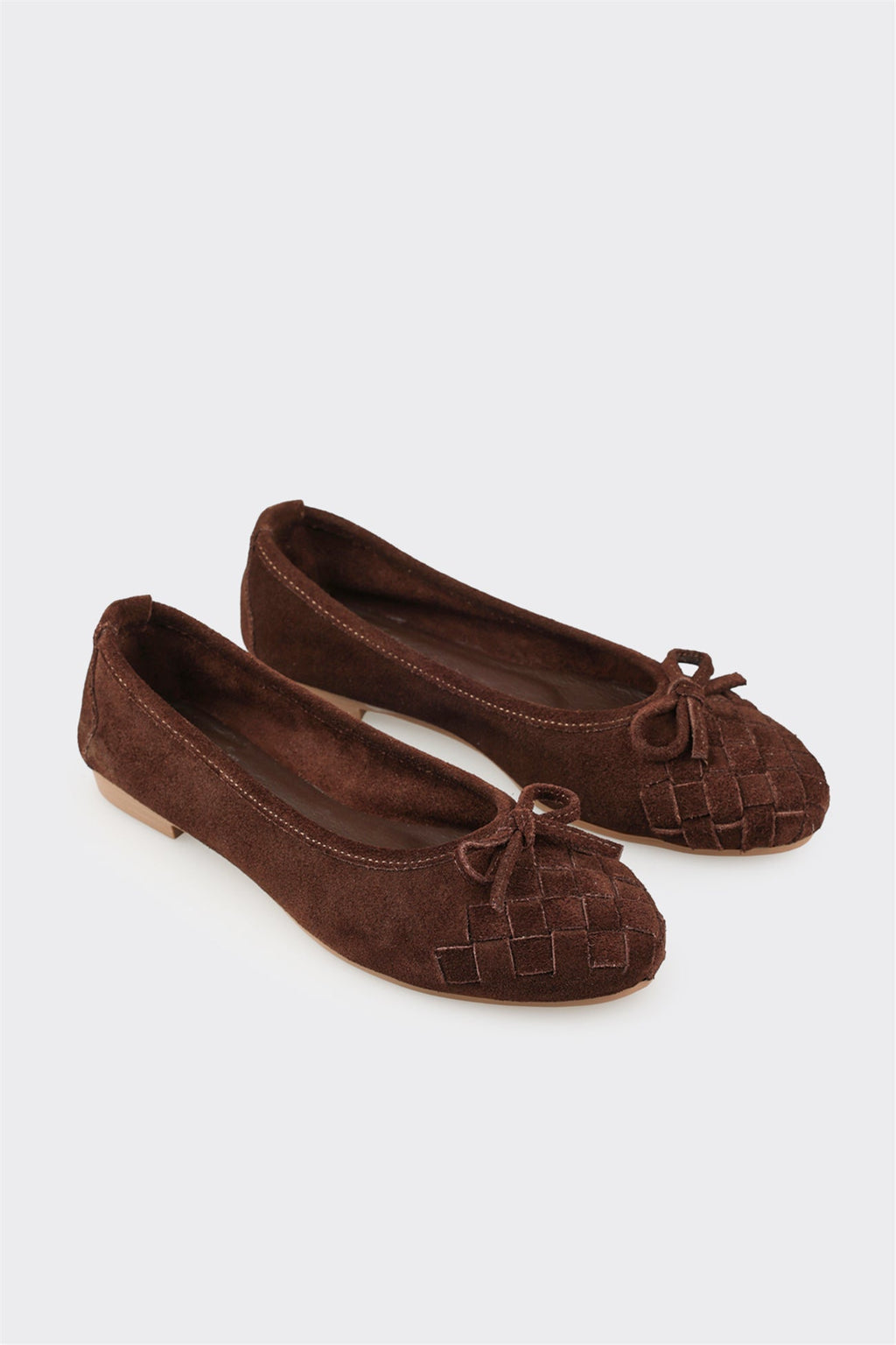Brown Leather Women's Casual Shoe