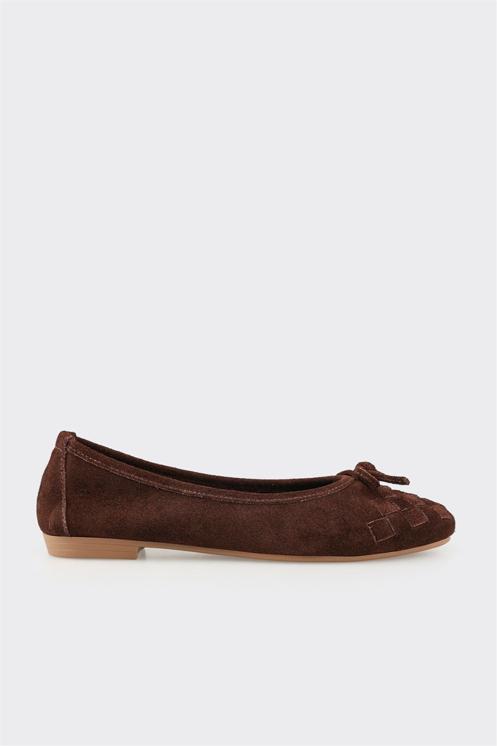 Brown Leather Women's Casual Shoe