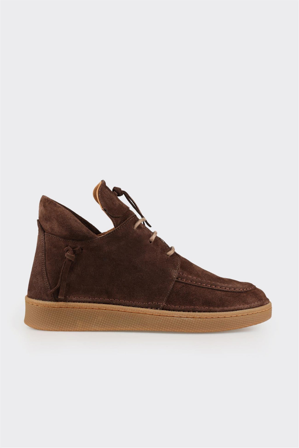 Brown Leather Women's Casual Boot