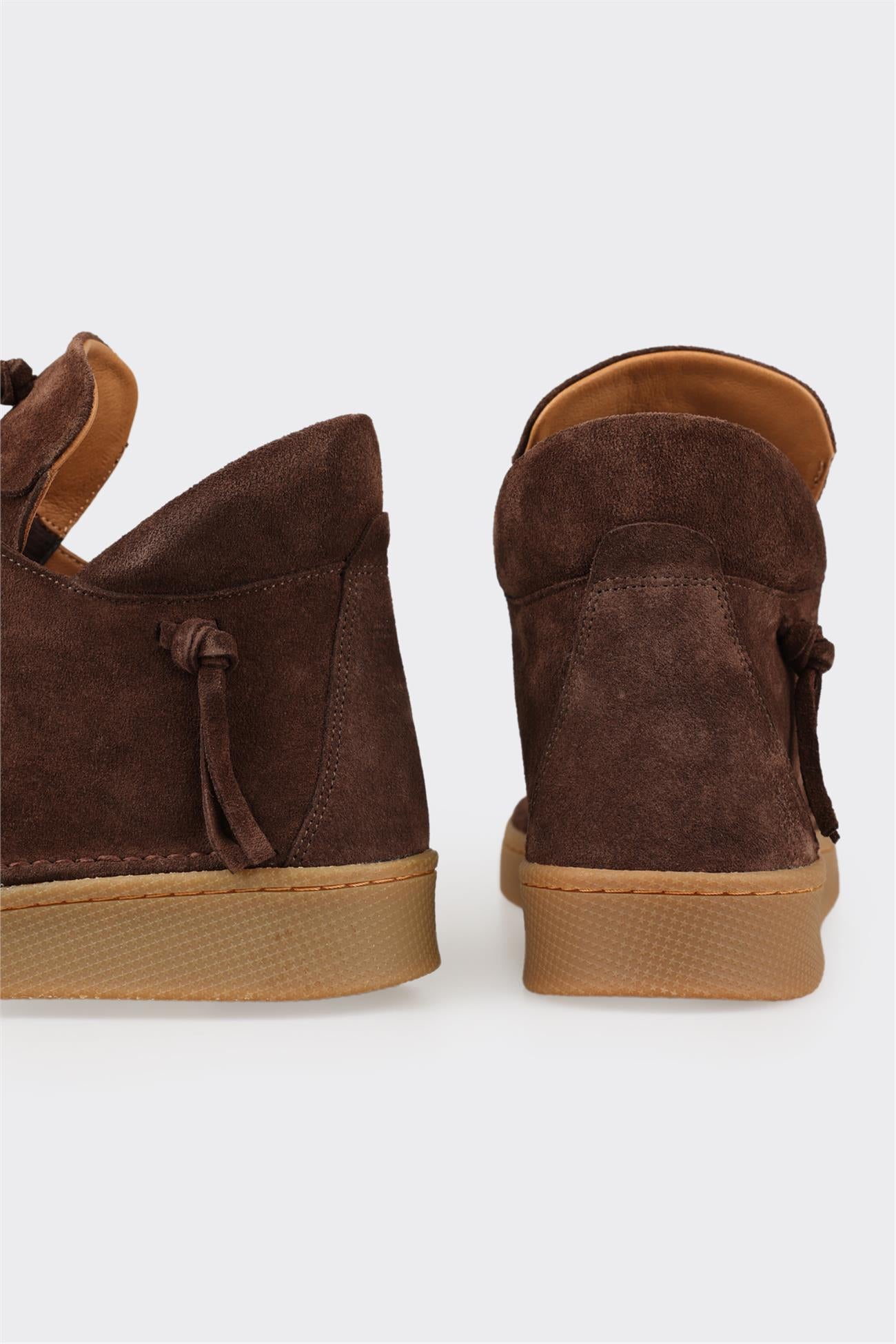 Brown Leather Women's Casual Boot