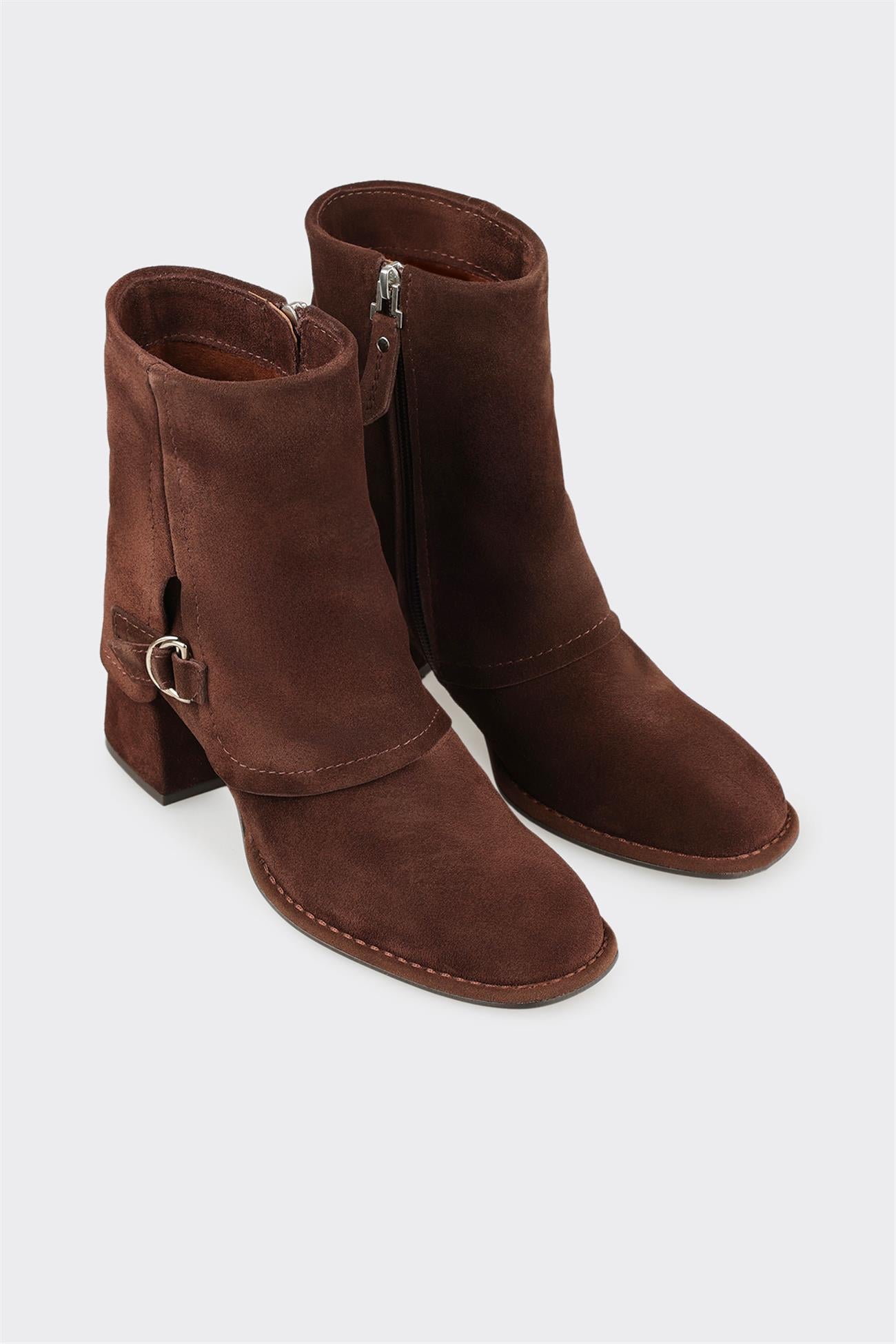 Brown Leather Women's Classic Boot
