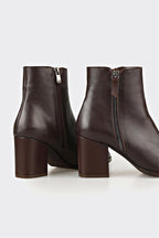Brown Leather Women's Classic Boot