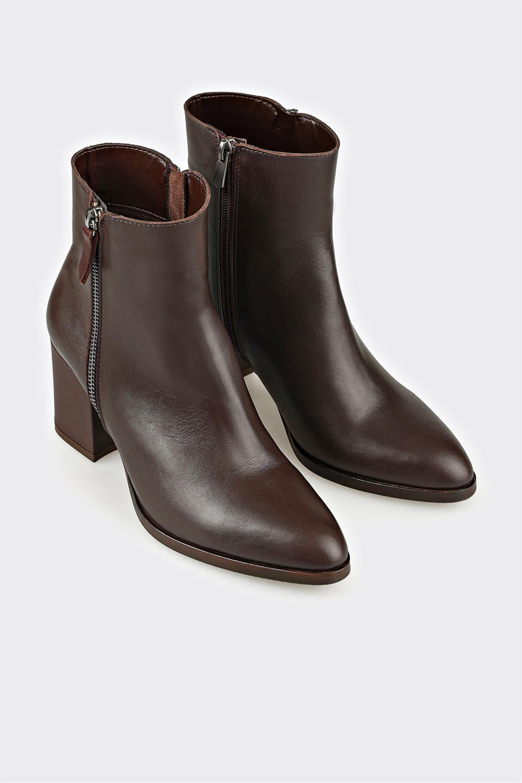 Brown Leather Women's Classic Boot