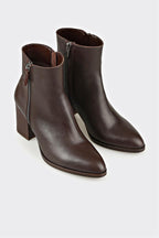 Brown Leather Women's Classic Boot