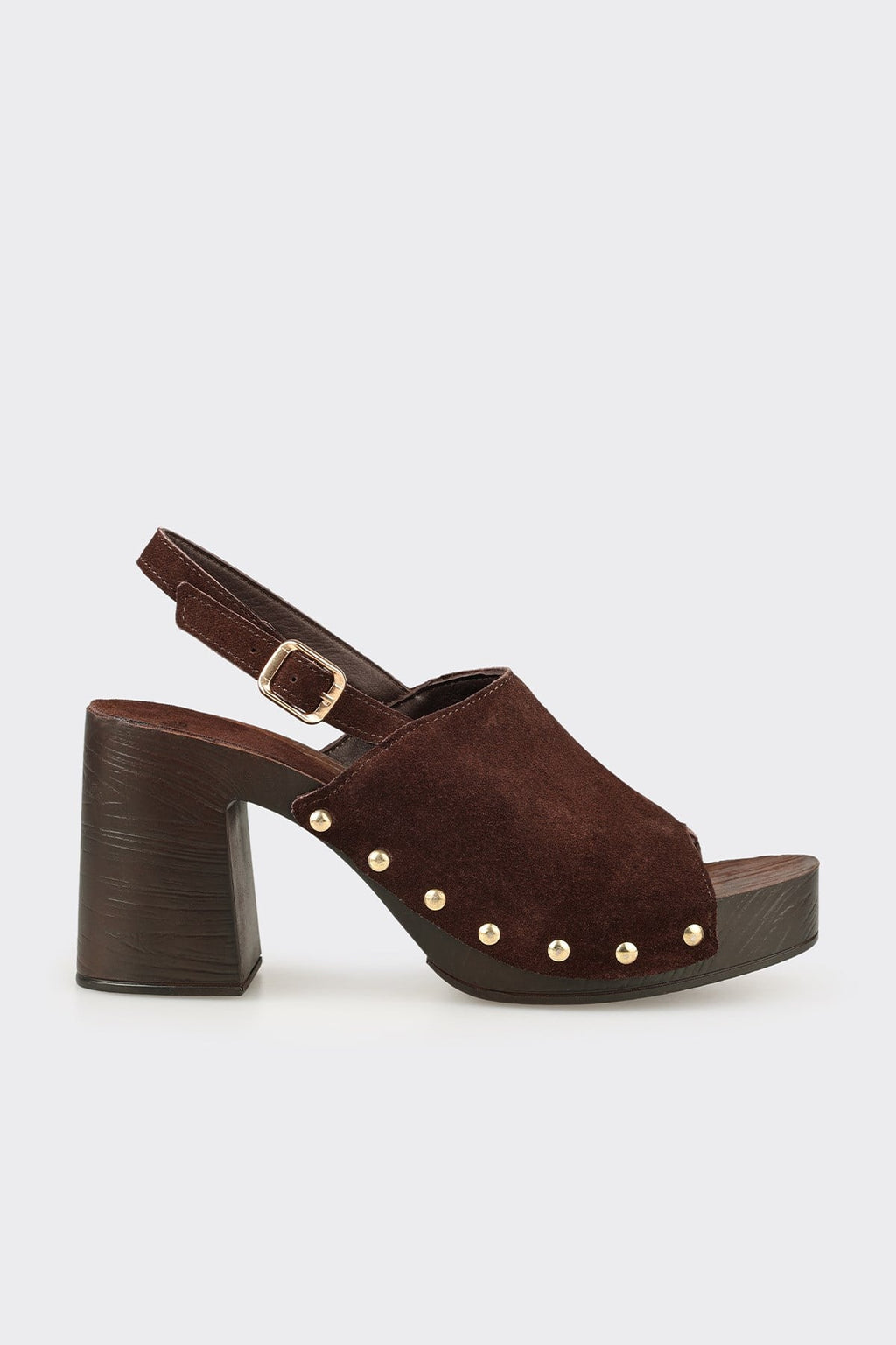 Brown Leather Women's Sandal