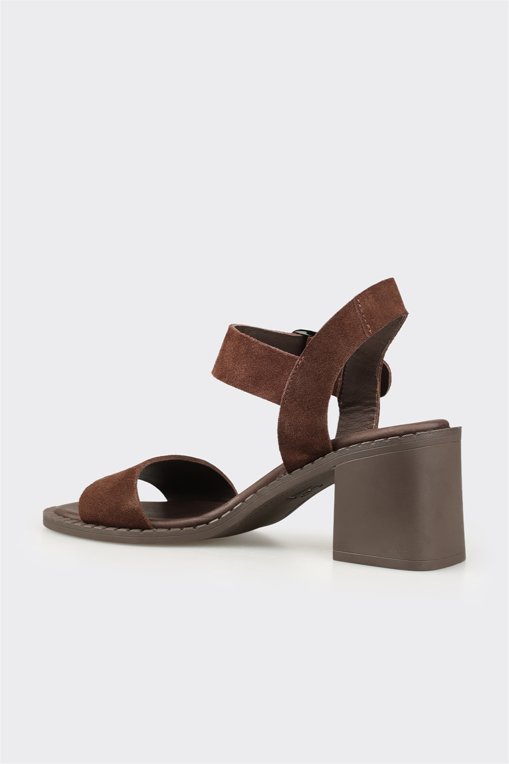 Brown Leather Women's Sandal