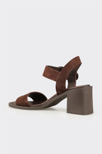 Brown Leather Women's Sandal