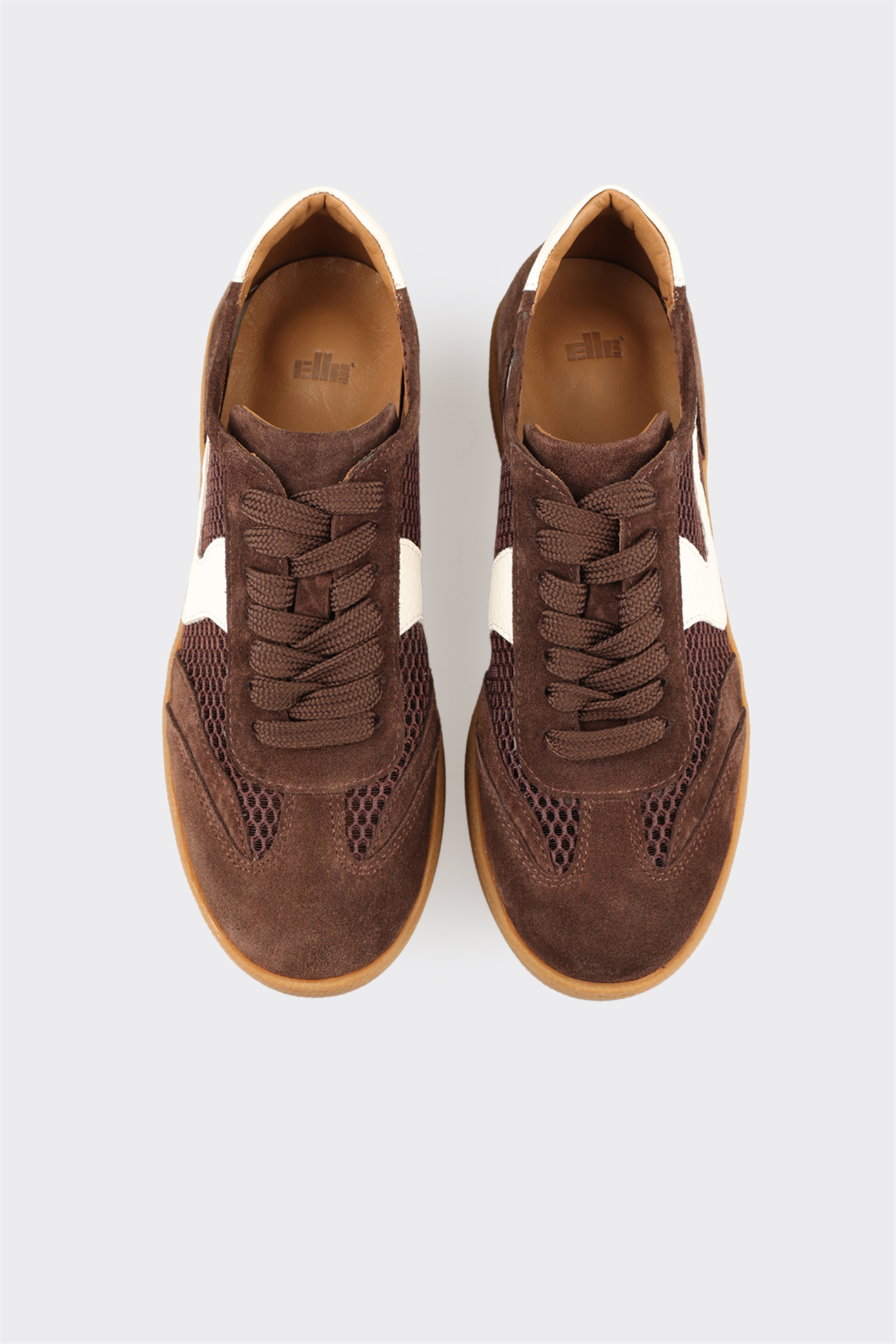 Brown Leather Women's Sneaker