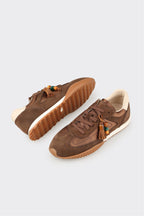 Brown Leather Women's Sneaker