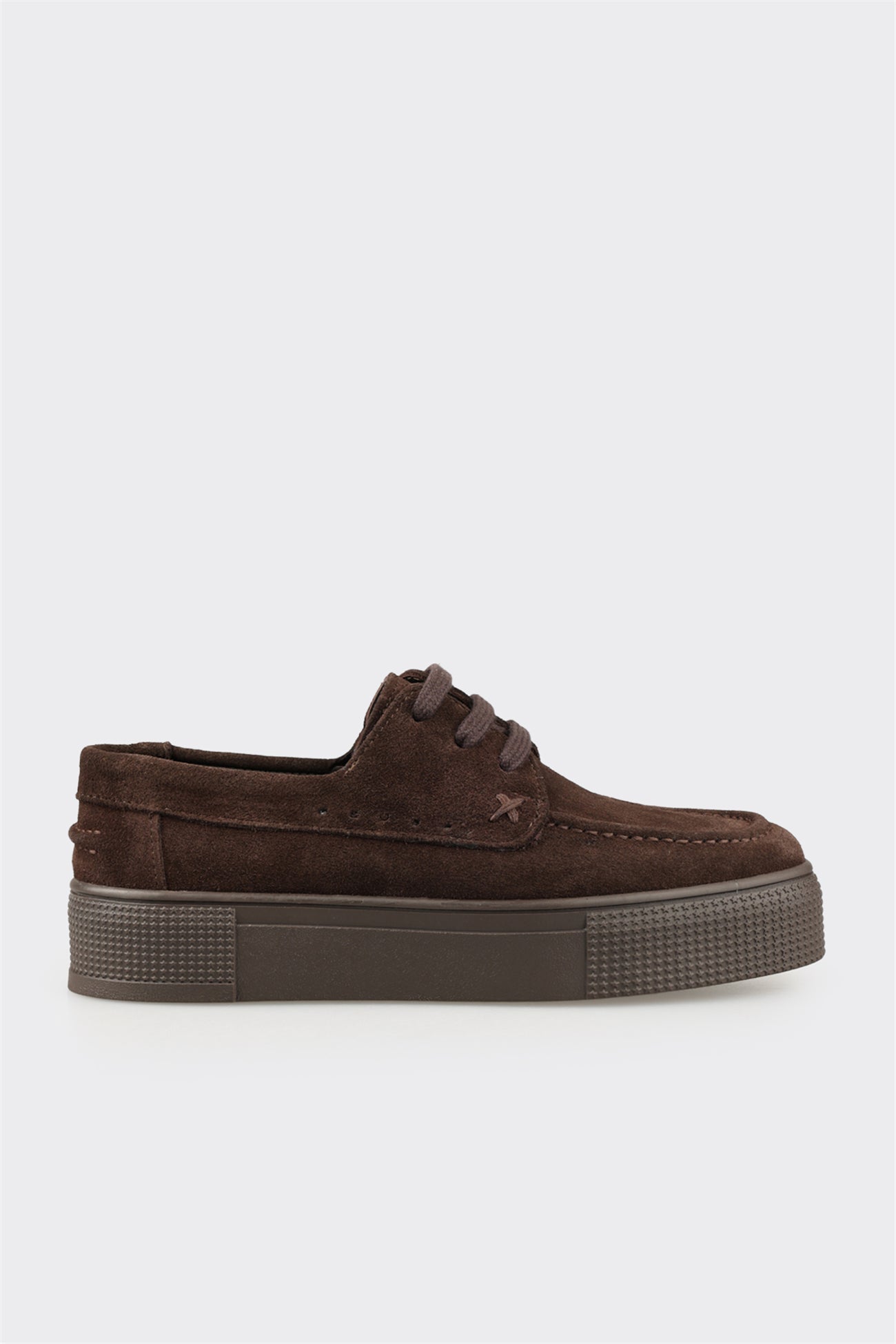 Brown Leather Women's Sneaker