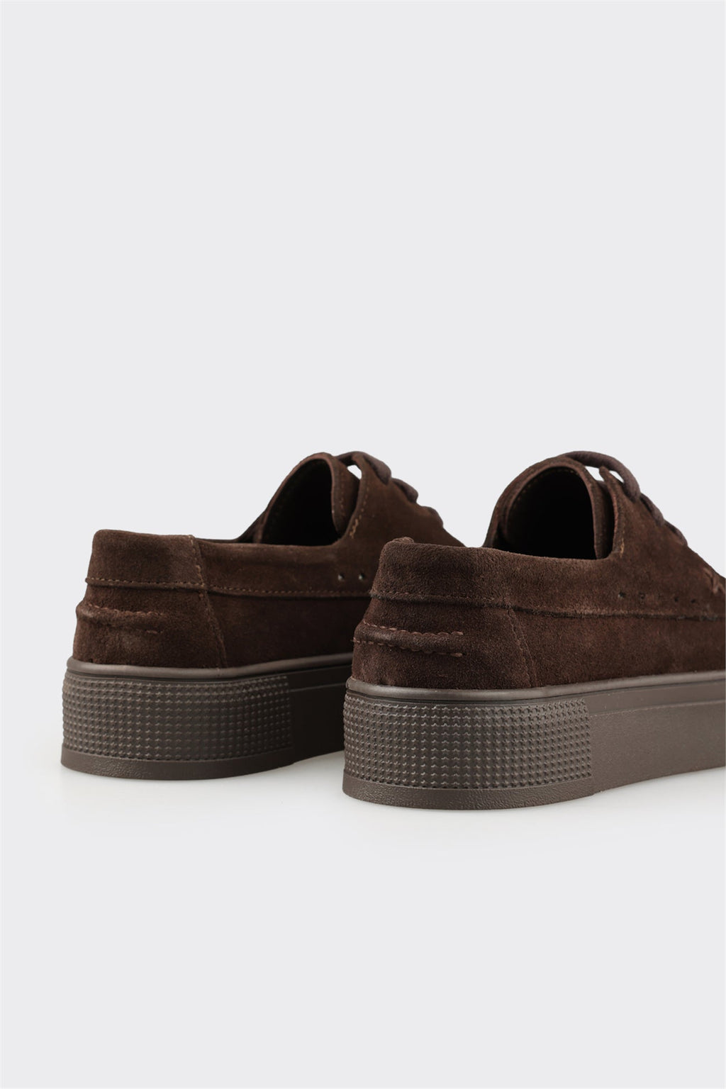Brown Leather Women's Sneaker