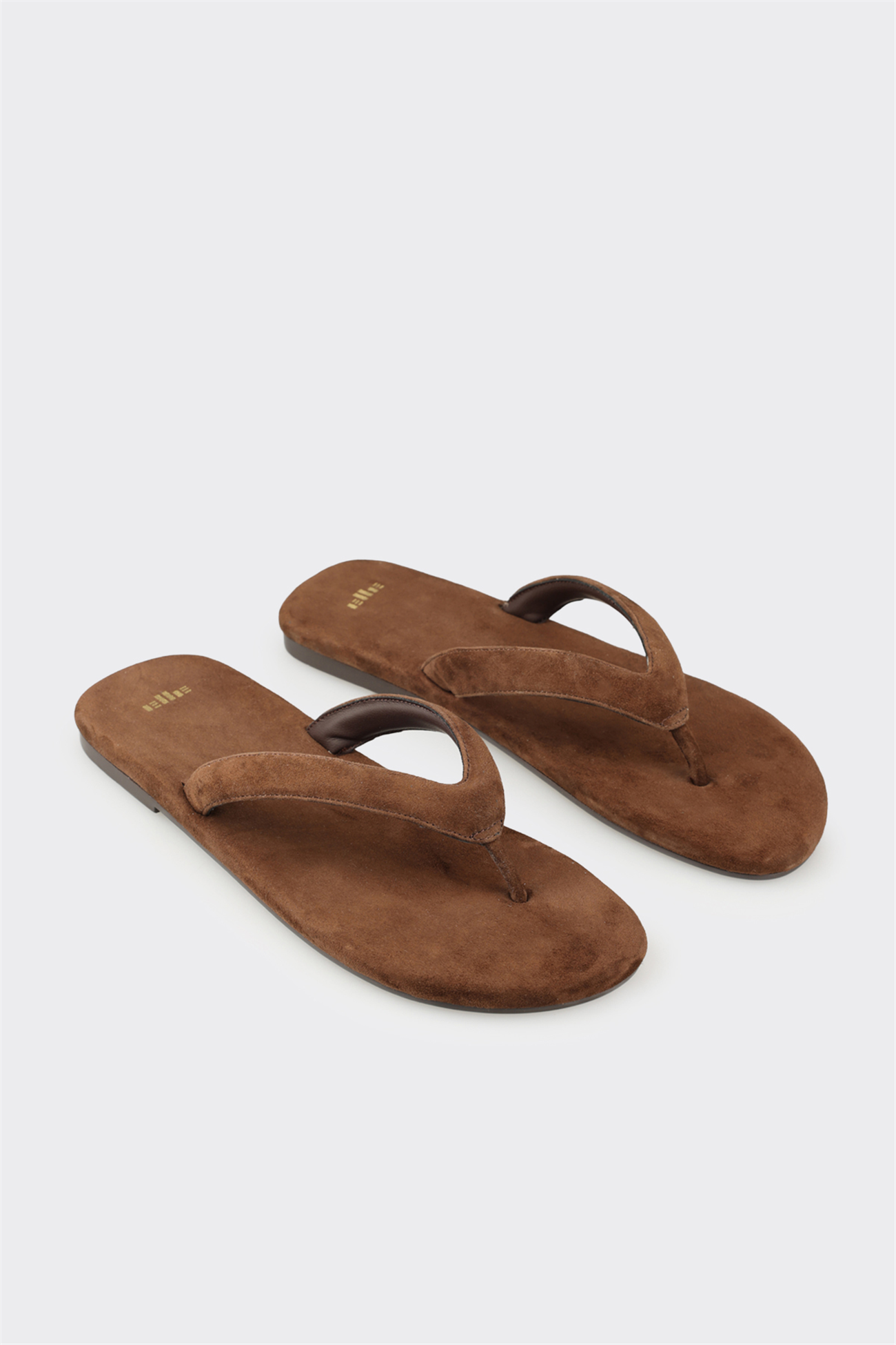 Brown Leather Women's Mule