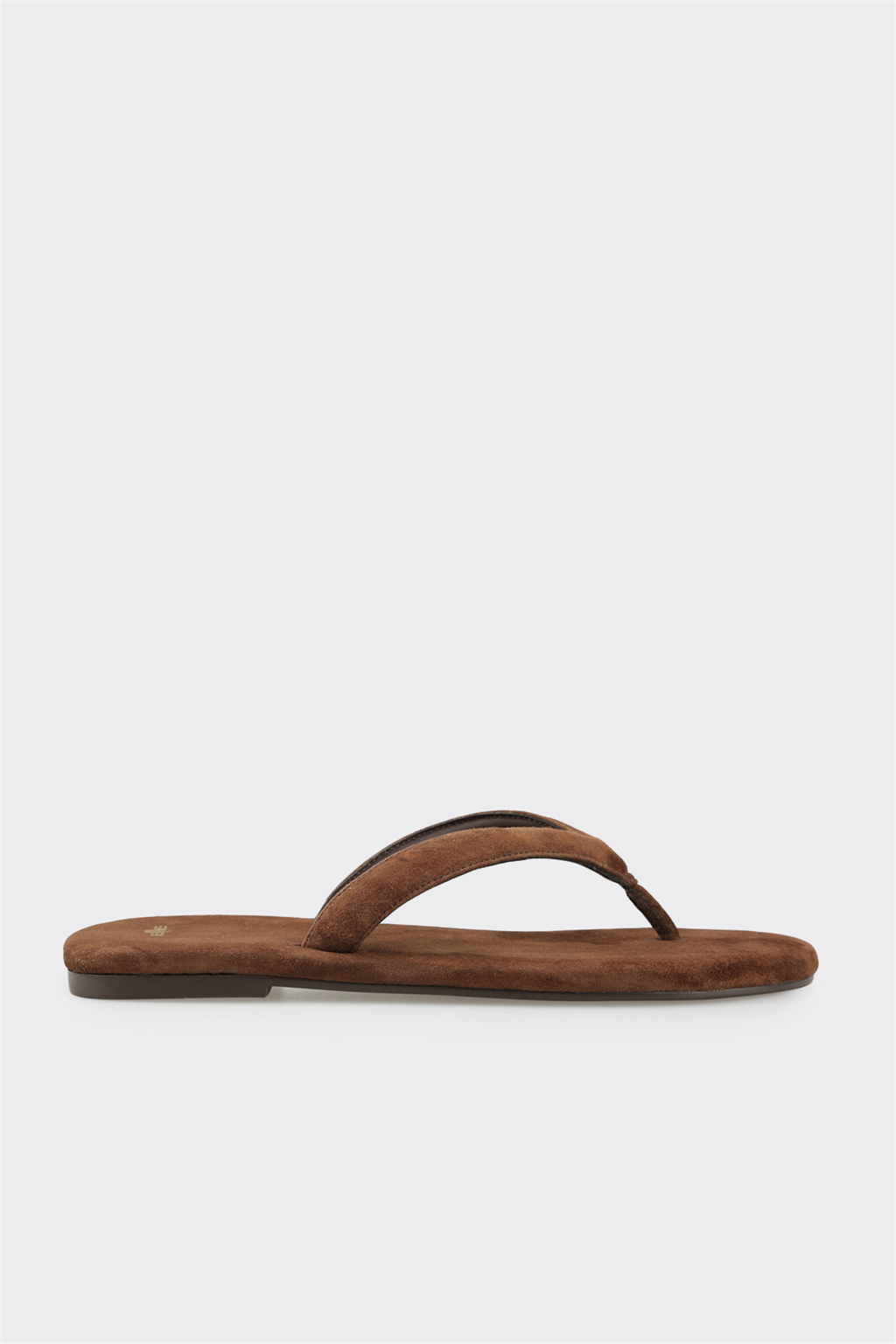 Brown Leather Women's Mule