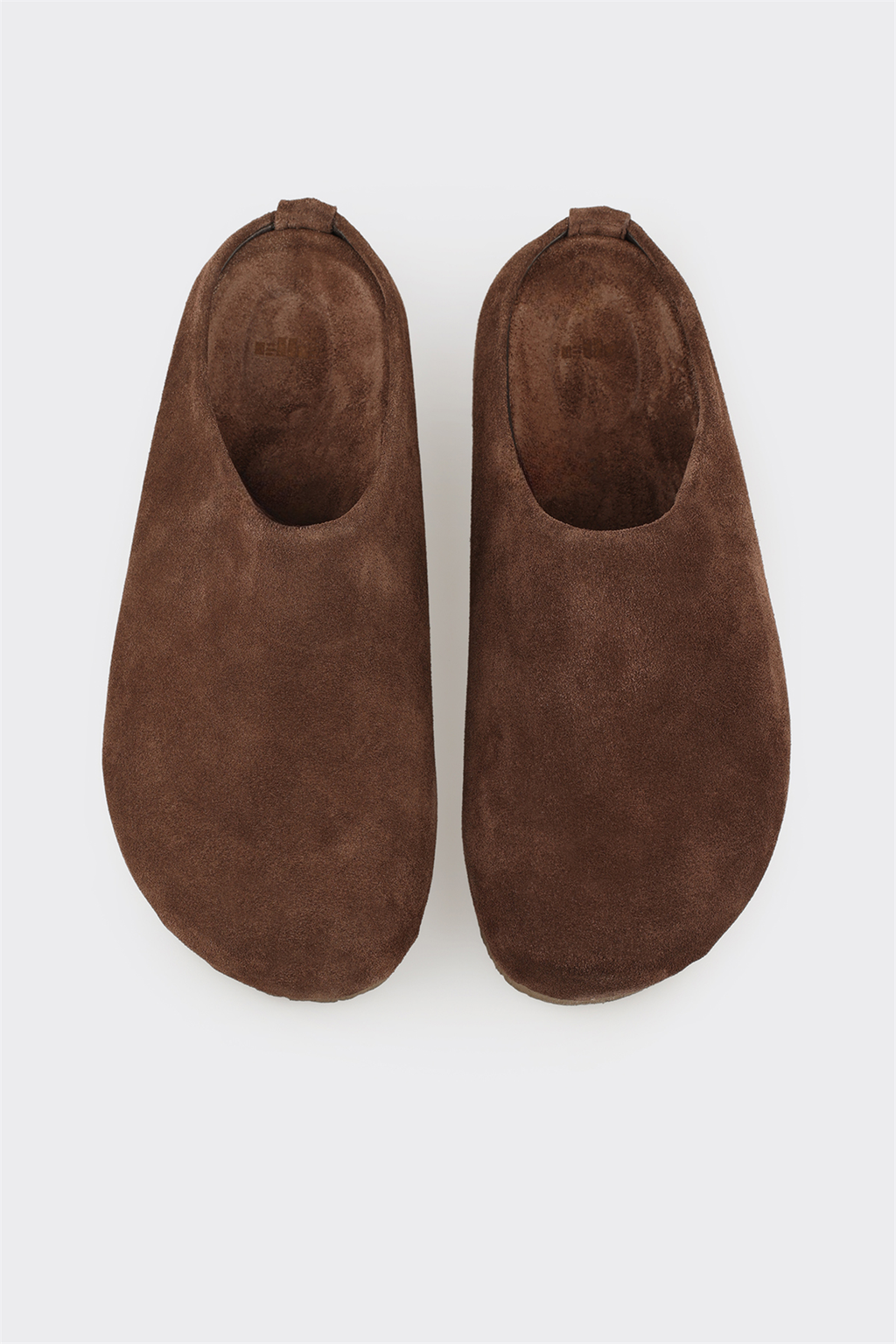 Brown Leather Women's Mule