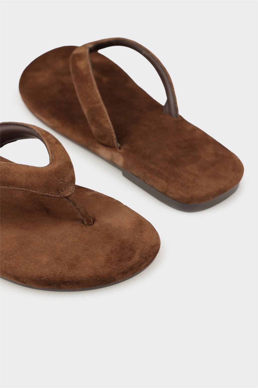 Brown Leather Women's Mule