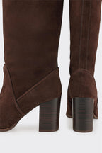 Brown Leather Women's Heellu Tall Boot